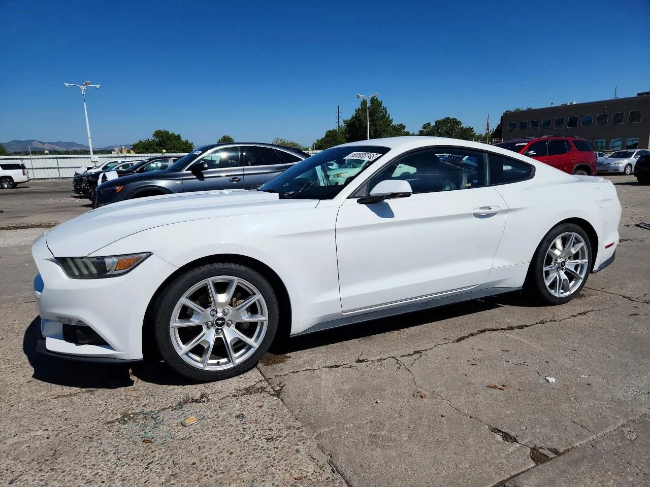 2015 Ford Mustang EcoBoost z USA, pohľad spredu