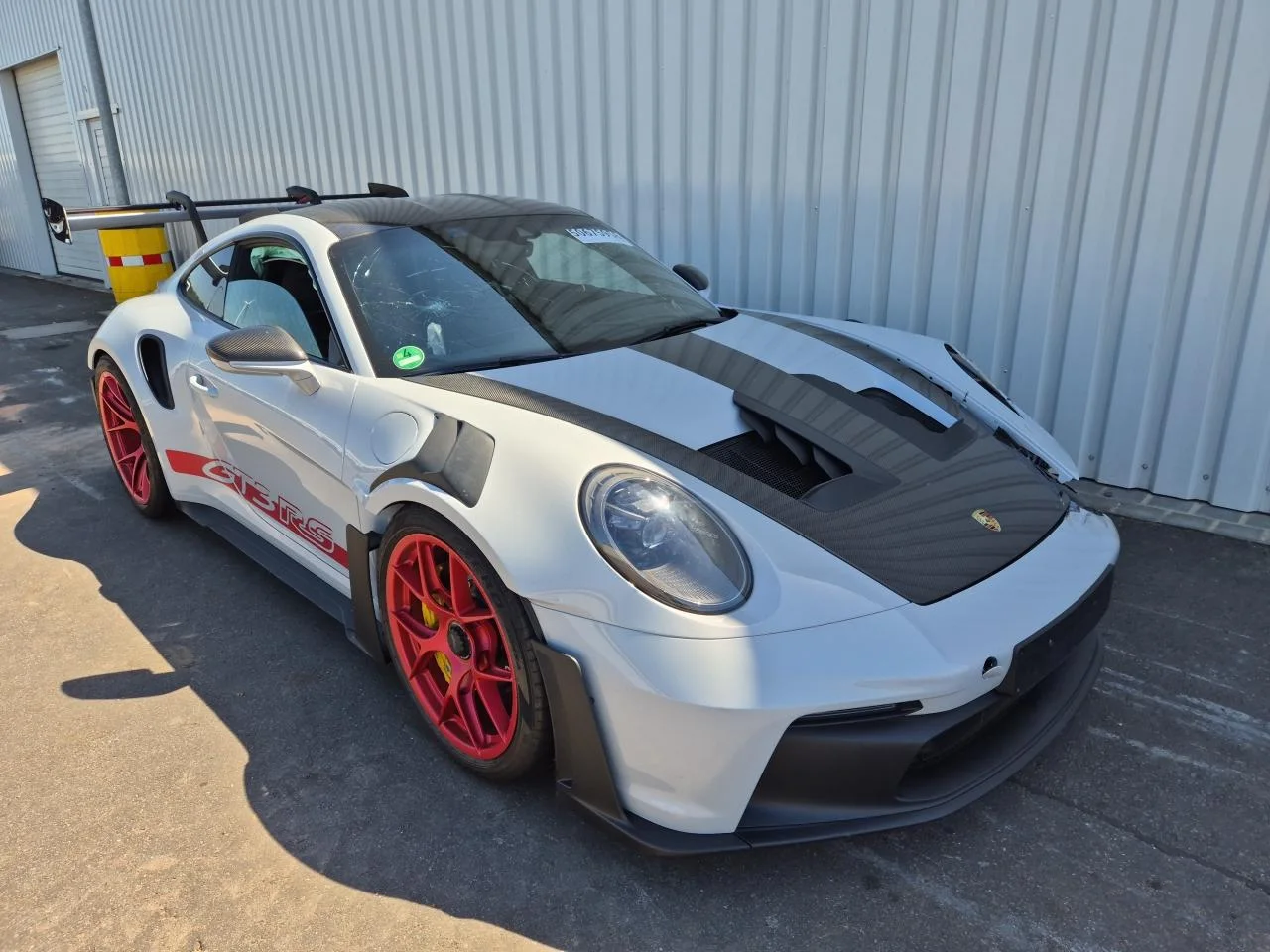2025 Porsche 911 GT 3 RS z EÚ, pohľad spredu