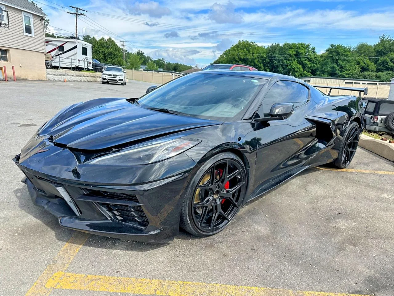 2023 Chevrolet Corvette Stingray 1lt z USA, pohľad spredu