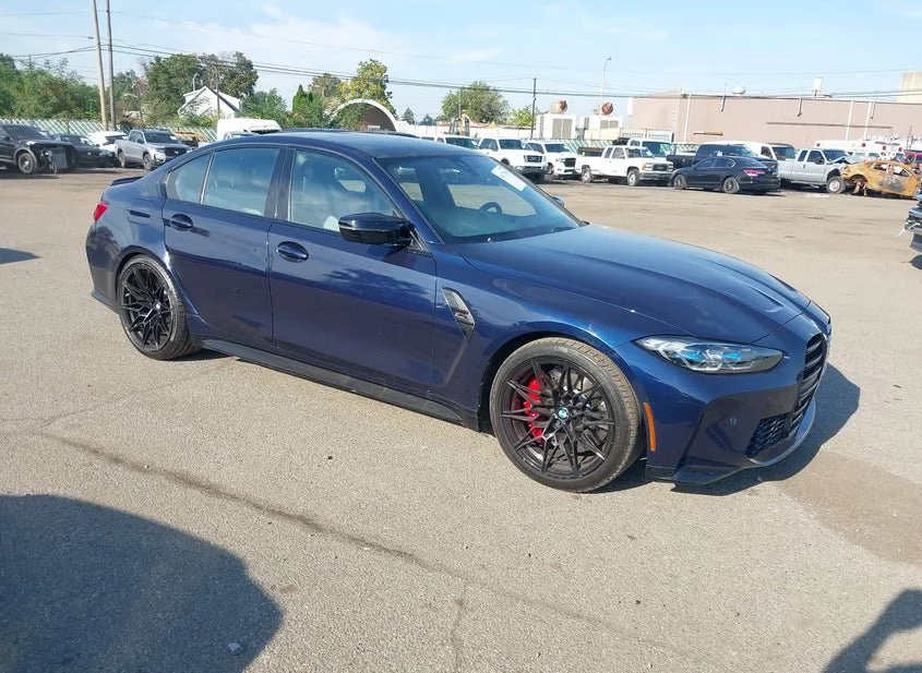 2024 BMW M3 3.0l z USA, pohľad spredu