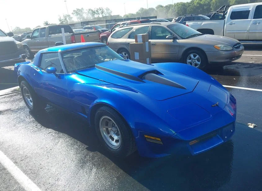 1981 Chevrolet Corvette 5.7l z USA, pohľad spredu